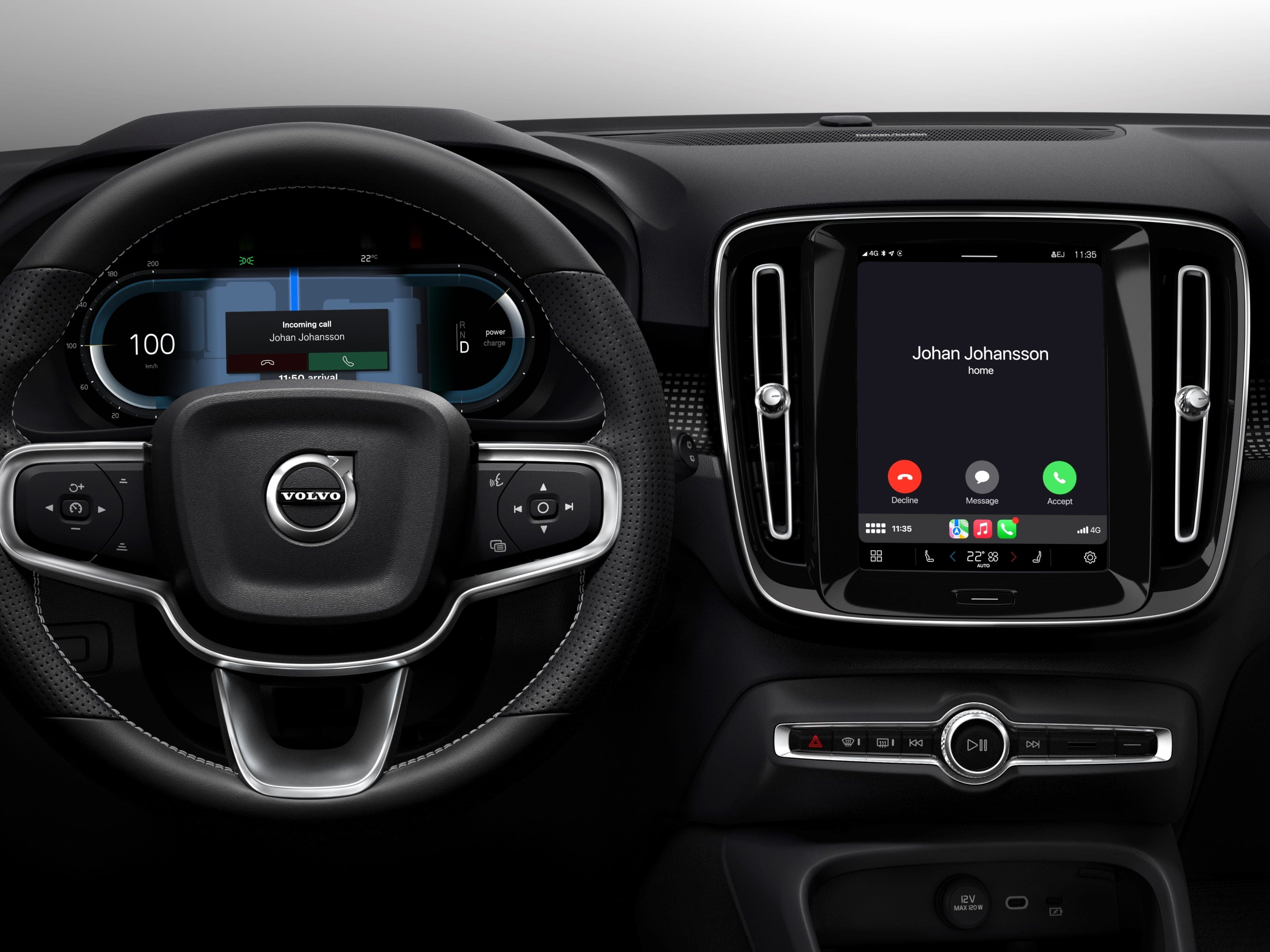 Volvo отримали нове бездротове оновлення: до Apple CarPlay додано нові функції