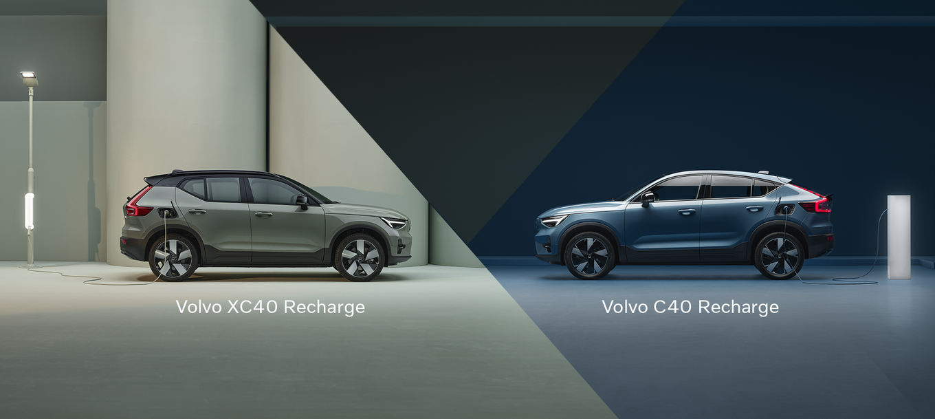 Пропозиція на електромобілі Volvo C40 Recharge та XC40 Recharge!
